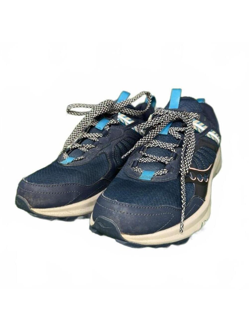 Saucony Excursion TR 17 S10959‑205 Womens 9.5 Wide Navy Trail Running Shoes 2273